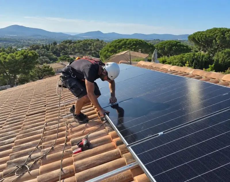 Installateur panneaux solaires La Môle — pose photovoltaïque sur toiture
